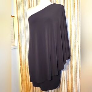 MICHAEL KORS One Shoulder LBD Medium Cape